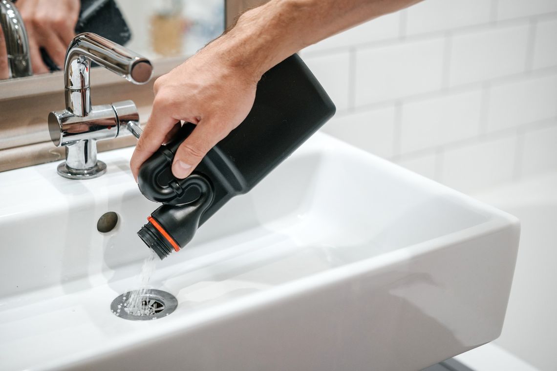 Store-Bought Chemical Drain Cleaner